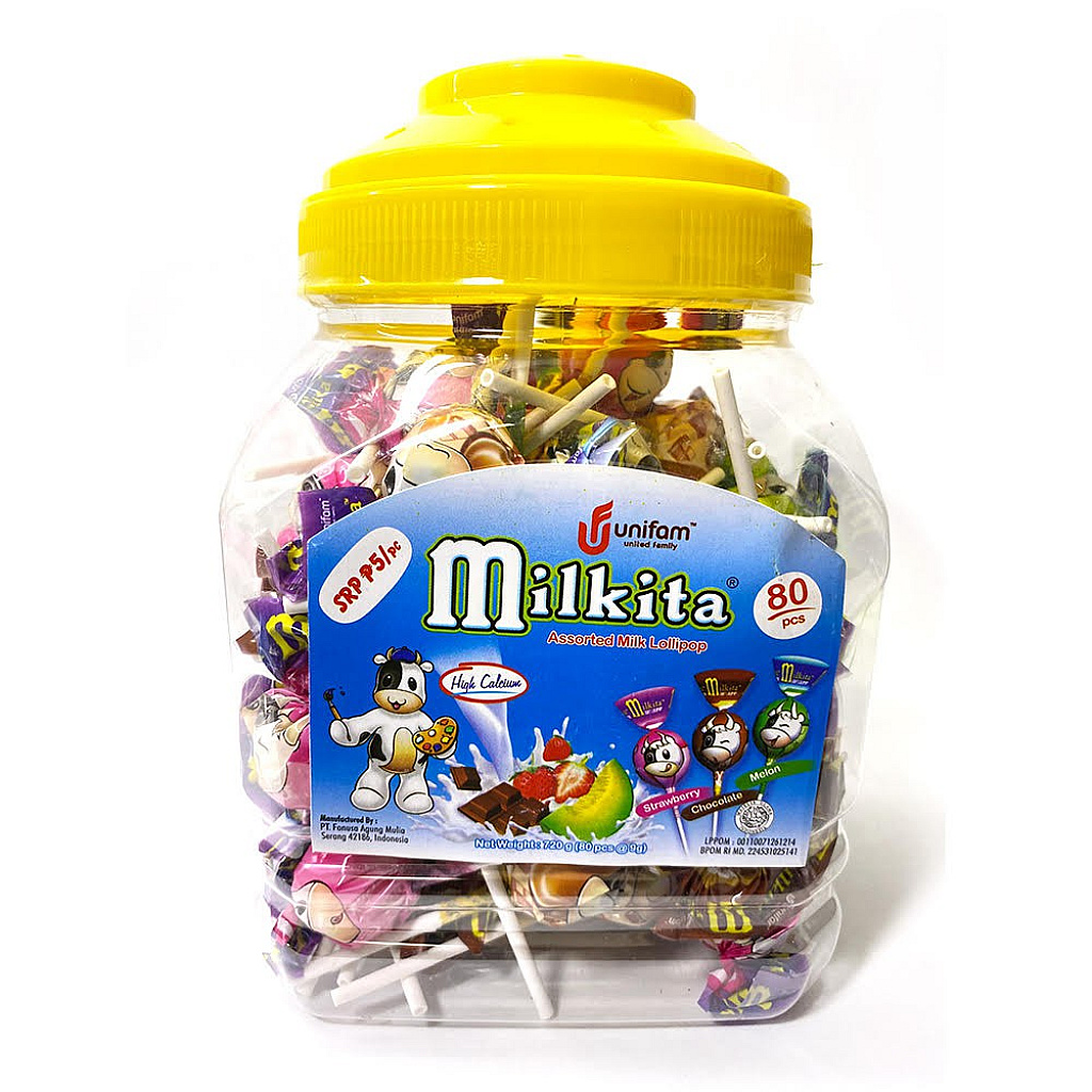 Milkita Lollipop Jar